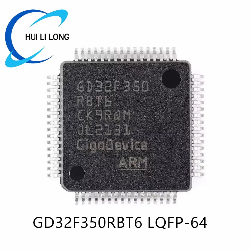 GD32F350RBT6 32F350RB GD32F350 32F350RBT6 LQFP-64 ARM Cortex-M 32-bit Microcontroller MCU IC Controller Chip New Original