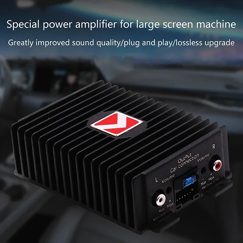 Car DSP Amplifier Hi-Fi Booster Audio Digital Sound Processors 4*80W for Android Speaker Subwoofer Power Car Radio Stereo