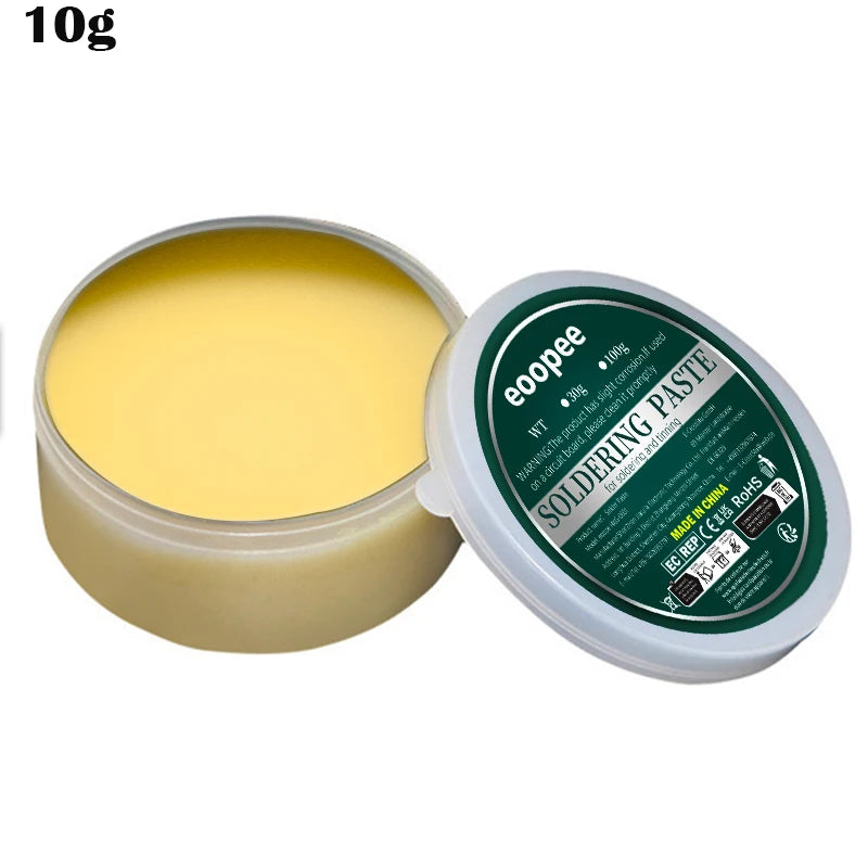 Solder Flux Paste For Electronics No Clean Flux Lead-Free Soldering Circuit Boards Copper Electrical Wire Safe Welding Paste