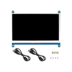 7 Inch Raspberry Pi 4/3/2/B/B+/A+ Monitor 1024x600 IPS 5-Points Capacitive Touchscreen Drive Free HDMI Display For Win 7/8/10