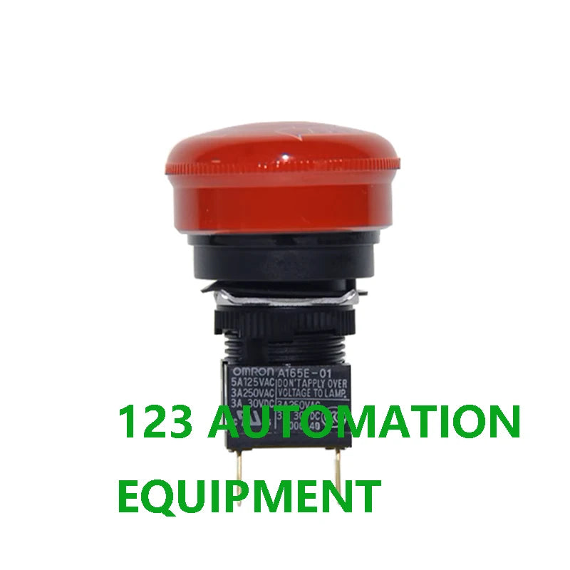 Authentic New Omron A165E-S-01 A165E-S-02 A165E-S-03U Emergency Stop Switch Sensor Pushbutton Switch Non-lighted