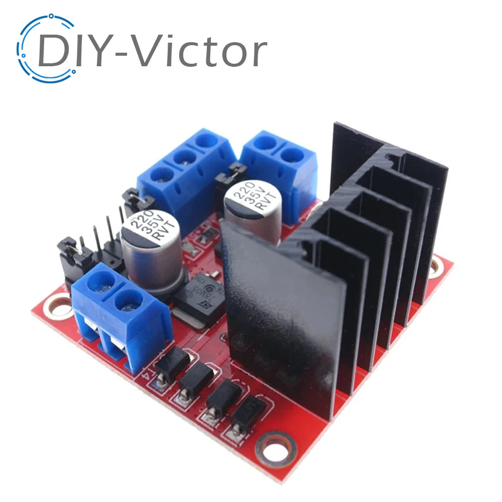 2 CHANNEL PWM Speed adjustment L298N New Dual H Bridge DC Stepper Motor Drive Controller Board Module for arduino Diy Kit