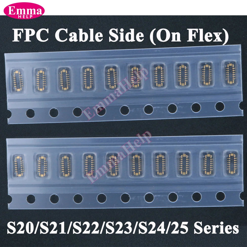 WiFi Antenna FPC Connector On Board Flex For Samsung S22 S21 Ultra S20 Plus S20U S22P S23 S24 S25 S22U S23U S24U S25U S901 G998