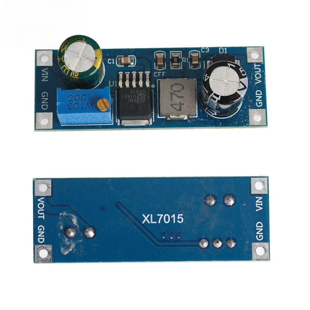 XL7015 DC-DC Buck Converter Module 5V-80V Adjustable Step-Down Power Supply Output Wide Voltage Input 7005A LM2596