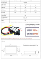 12V 24V to 5V 3A 5A 10A Step Down DC Power Converter Regulator 24 12 Volt Buck to 5 Volt Voltage Power Supply for Cars LED CE