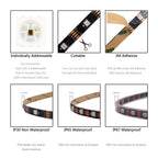 DC12V WS2815 DC5V WS2812B 5050 RGBIC LED Strip WS2812 30/60/74/96/144Leds/Pixels/m Individually Addressable Light IP30/65/67