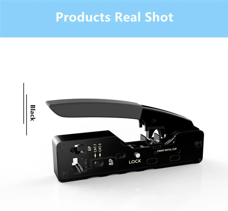 High Quality RJ45 Crimp Tool 6P 8P RJ 45 Connector Crimper Pliers for Cat5e Cat6 Cat7 Network Cable Muti-Function