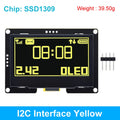 2.42 inch 2.42" OLED Display Module 128x64 LCD HD Screen Module SSD1309 7 Pin SPI/IIC I2C Serial Interface for Arduino UNO R3