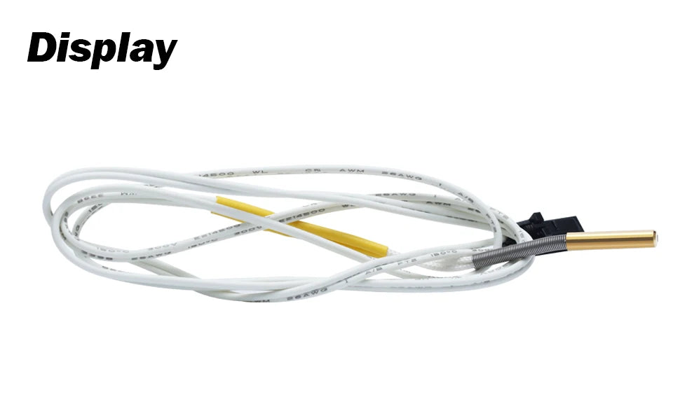Trianglelab 104NT-4-R025H42G (Same 104GT-2) Thermistor 70CM Custom Plug for Prusa MK3 MK3S Hotend Use Directly