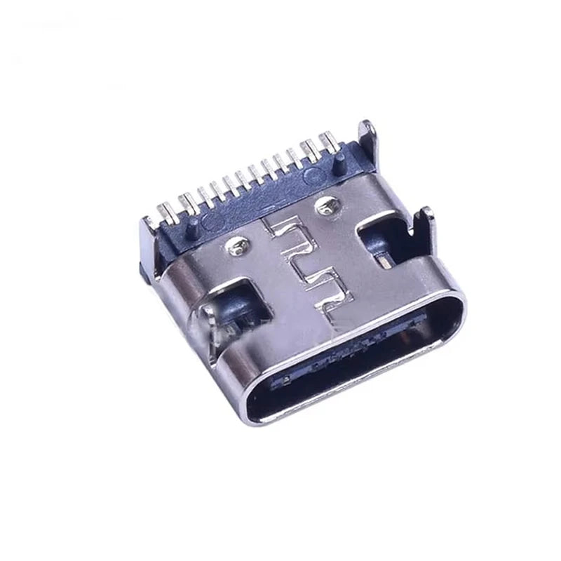 1-10PCS 16 Pin SMT Socket Connector Micro USB Type C 3.1 Female Placement SMD DIP For PCB Design DIY High Current Charging