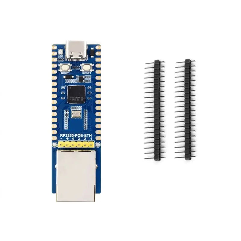For Raspberry Pi Pico RP2350A Development Board POE-ETH Dual-Core Dual-Architecture Featuring W6300 Chip Supports Poe Module