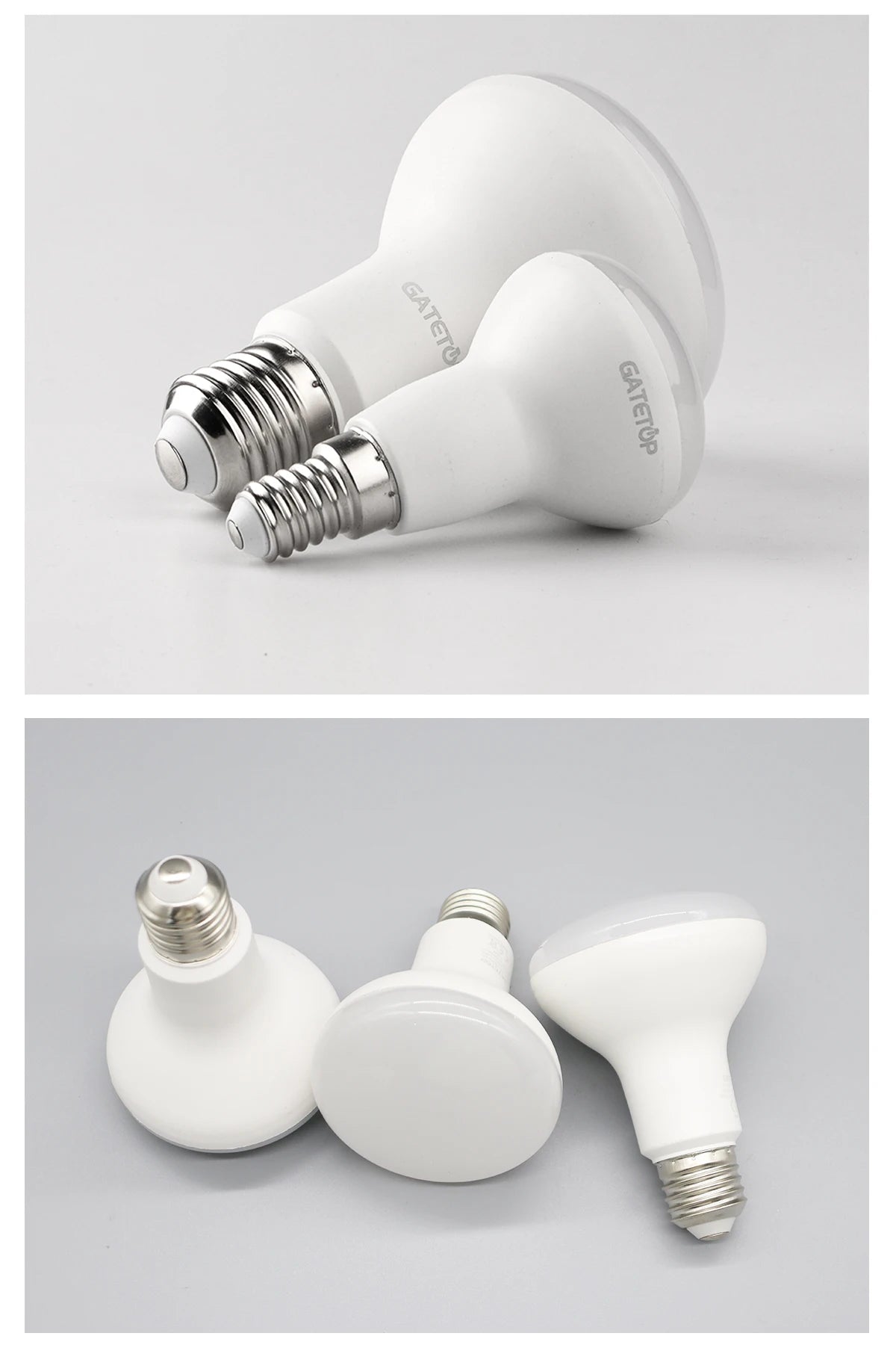 1-10 Pack R50 R63 R80 E14 E27 R Bulb Bathroom Light 6W 10W 12W High Lumen 3000K 4000K 6000K Natural Light for Bathroom Home
