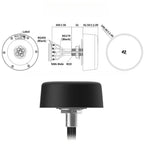 Quectel Multi-Band High-Gain 5G/GNSS Positioning 5-in-1 Combination Antenna 4G LTE MIMO GPS Dual-Band Antenna SMA 300mm Cable