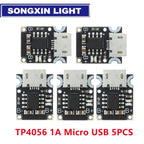 Type-C USB TP4057 1A Lithium Battery Charging Protection Board Module Polymer Battery Over TP4056 With Temperature Protection
