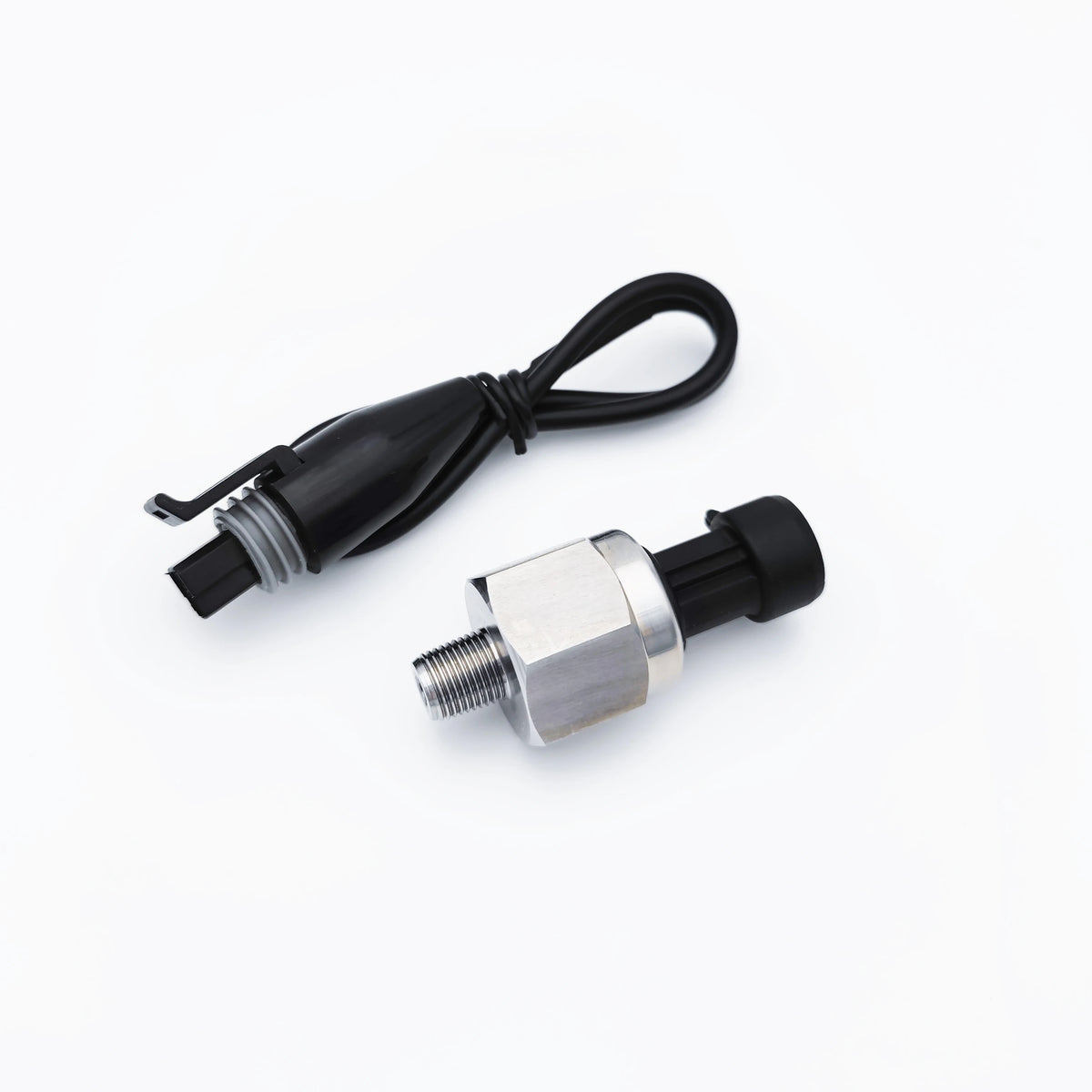 Pressure Sensor Transducer Transmitter for Water Oil Fuel Gas Air 1/8NPT 5V Ceramic Sensor Stainless Steel 300-3000PSI Optional