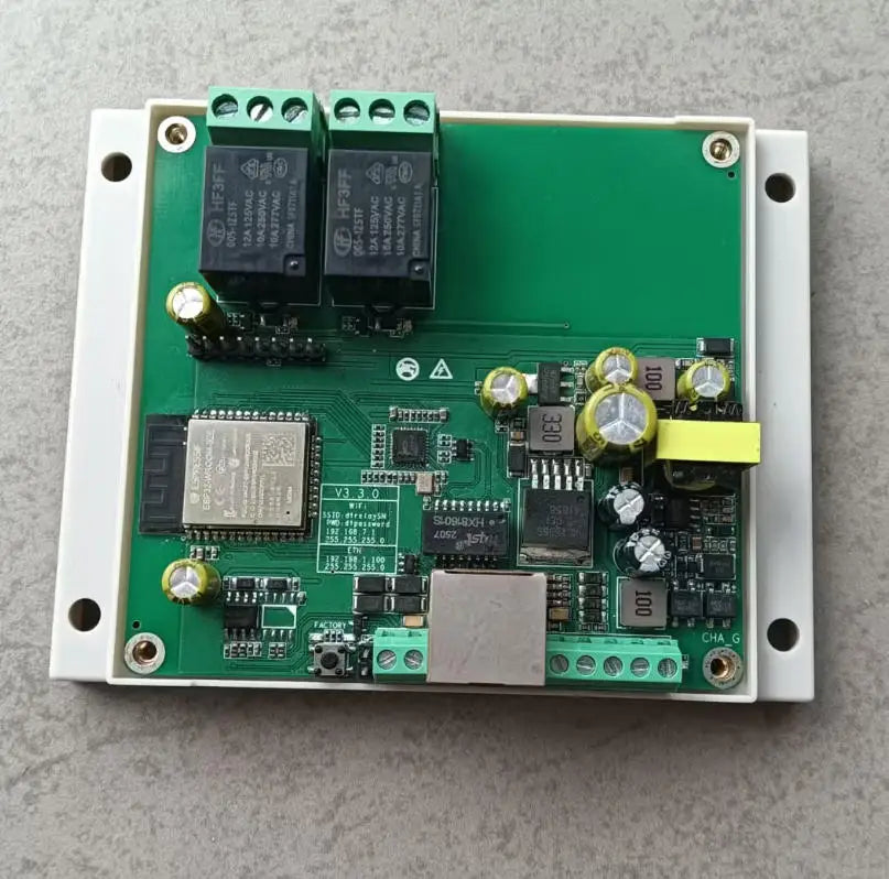 Ethernet Relay Board PoE IP Watchdog Wiegand Input MQTT HTTP Home Assistant Toggle Motor  Double Click