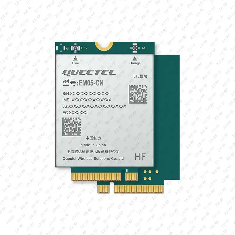 Quectel EM05 FDD-LTE/TDD-LTD M.2 4G LTE Cat4 Module EM05EFA-512-SGAS MIMO B1/B3/B7/B8/B20/B28/B38 with 4G Antenna