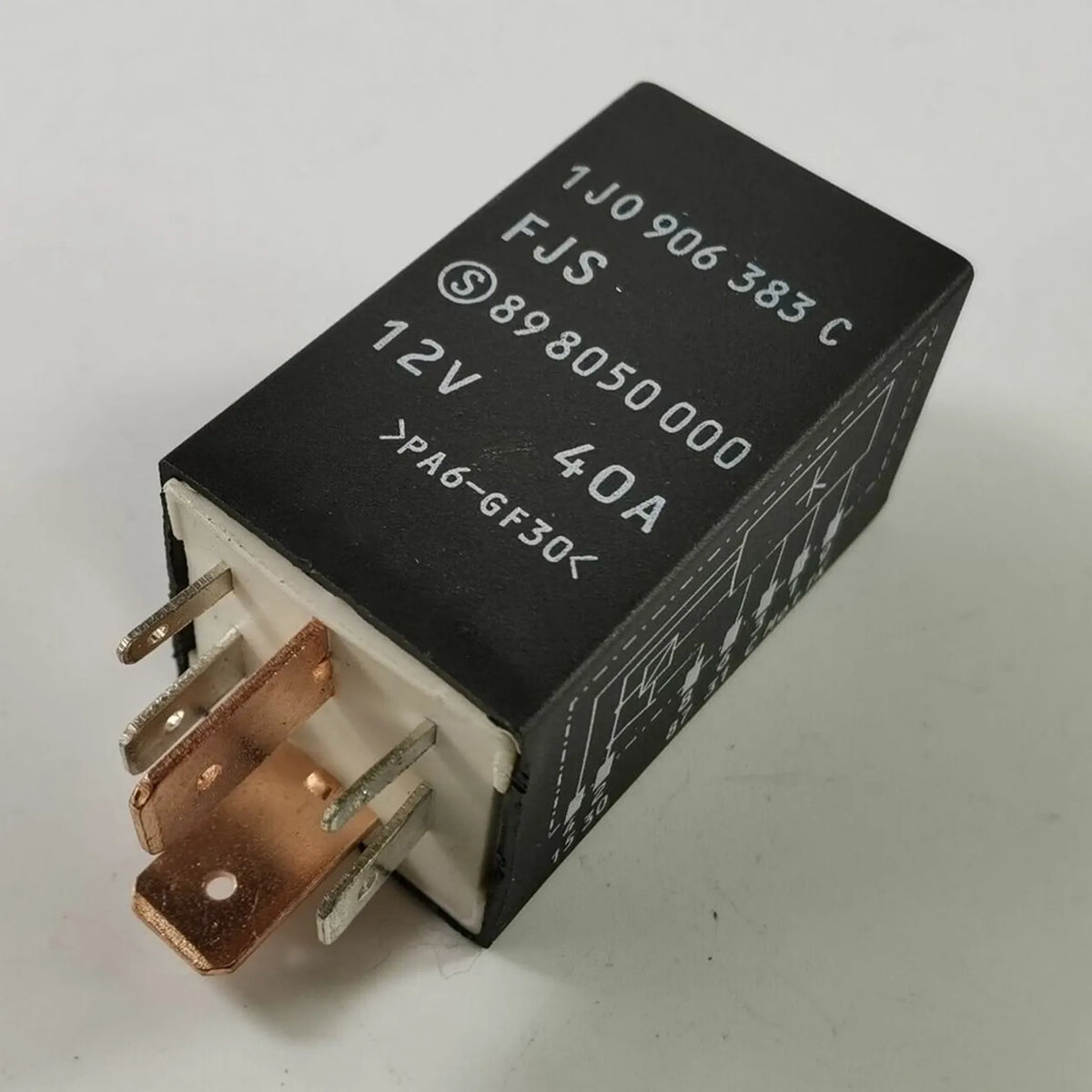 #62T Automotive Parts & Accessories,Fuel Pump Relay for -Vw -Jetta Beetle Golf -Passat 1J0 906 383 C (Black)