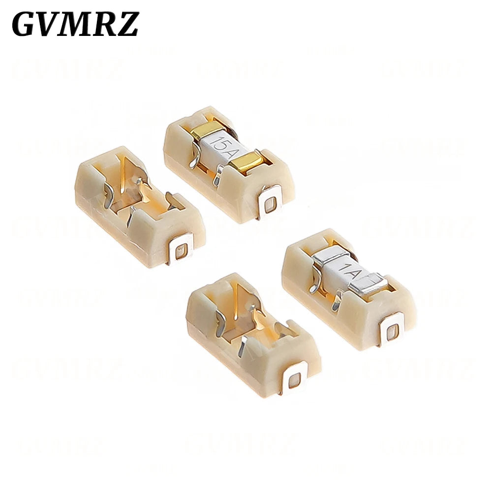 10PCS 1808 SMD Fuse Fast Acting Surface Mount Fuses 0.5A 0.75A 3A 4A 5A 6.3A 10A 12A 15A 500MA 750MA for PCB Circuit Protection