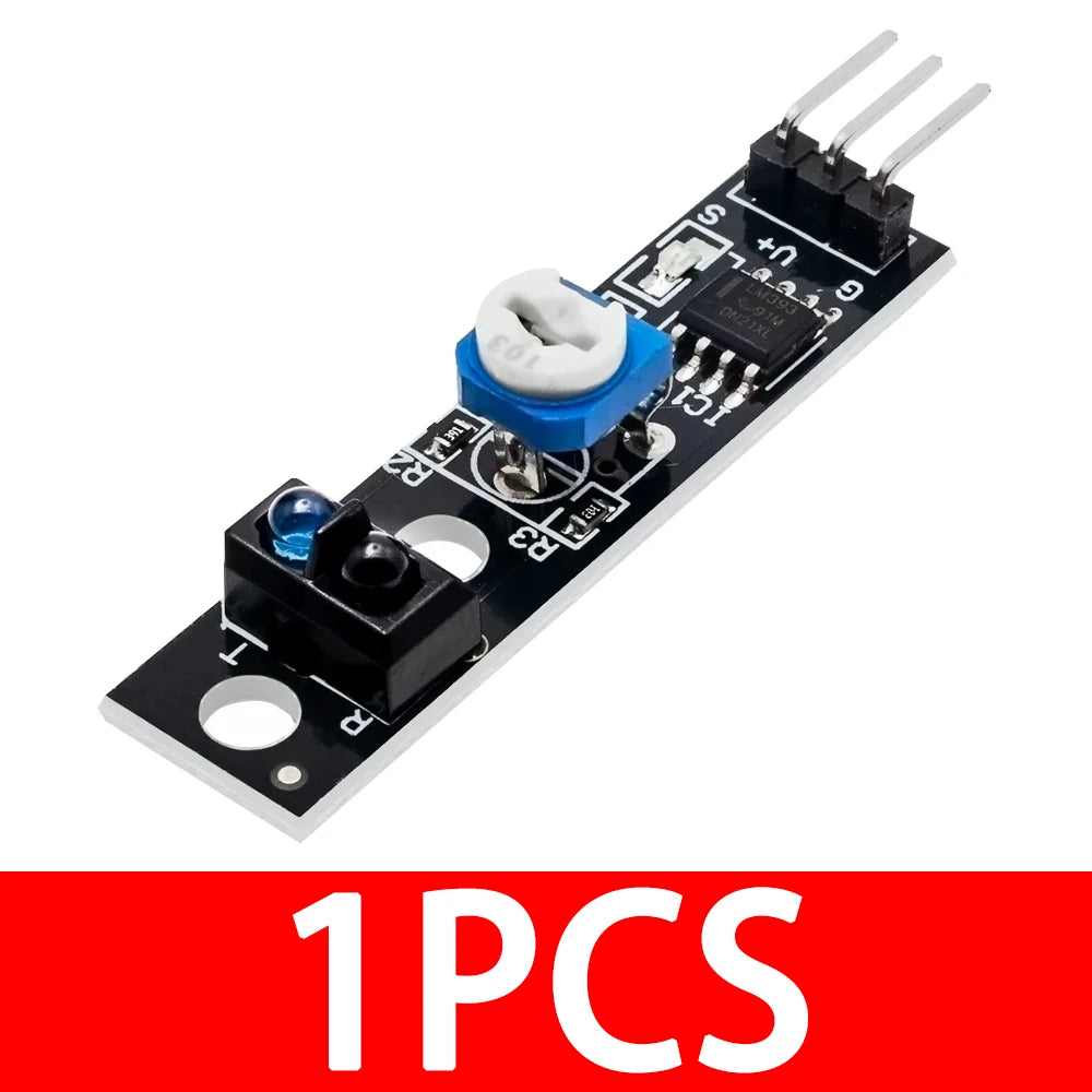 1 Channel TCRT5000 IR Photoelectric Switch Barrier Line Track Module Infrared Obstacle Avoidance Sensor For Arduino DIY