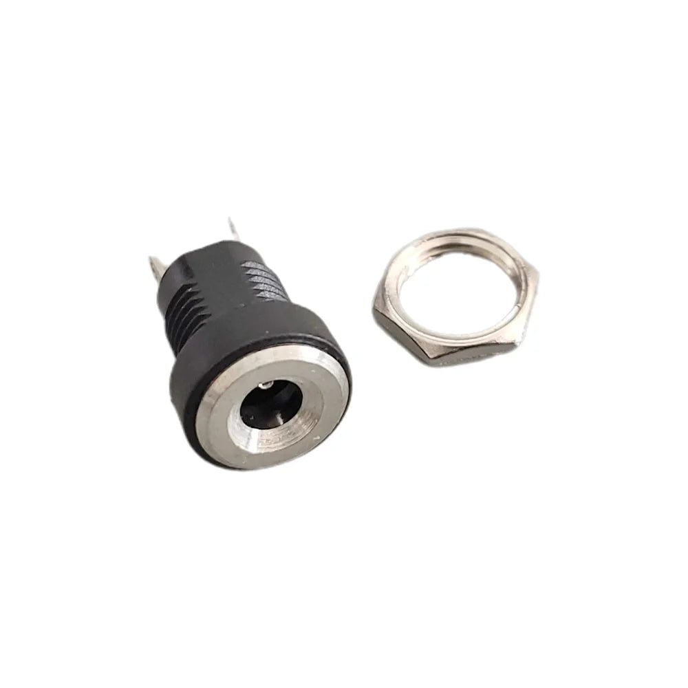 5/10pcs DC-022B 5.5x2.1mm 5.5*2.5mm DC Power Female Socket DC022B 3.5x1.3mm DC 2Pin Jack Hole Panel Mount Connector Adapter