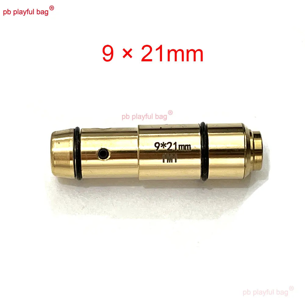 Outdoor Sports Tactical Red Laser Cartridge Bore Sighter .223Rem 40S&W 45ACP 9mm Training 2MW Laser Bullet Toy Accessories QG542