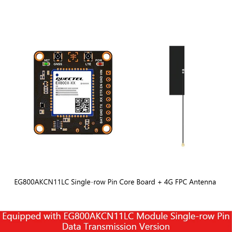 Quectel EG800AK LTE Cat 1 bis 4G Module, Global Bands DTU IoT Communication Core Board EG800Z