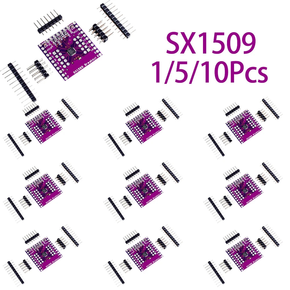 1/5/10Pcs SX1509 16-Channel I/O Output ModuleVoltage Level Shifter LED Driver  Keyboard GPIO Expansion Board