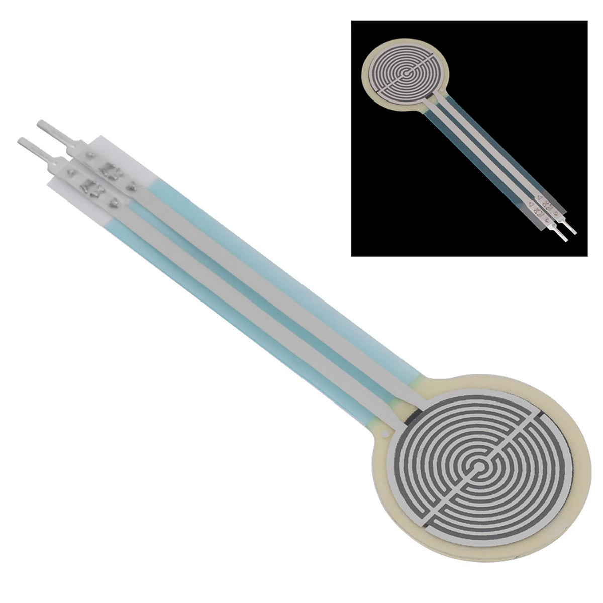 FSR402 Resistance Type Thin Film Pressure Sensor Force Sensing Resistor Long Tail Thin Film Pressure Sensor