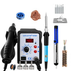 Hot Air Gun 858D BGA Rework Solder Station Blower Hair Dryer Hairdryer Soldering Heat Gun 220V 110V For SMD SMT Welding Repair