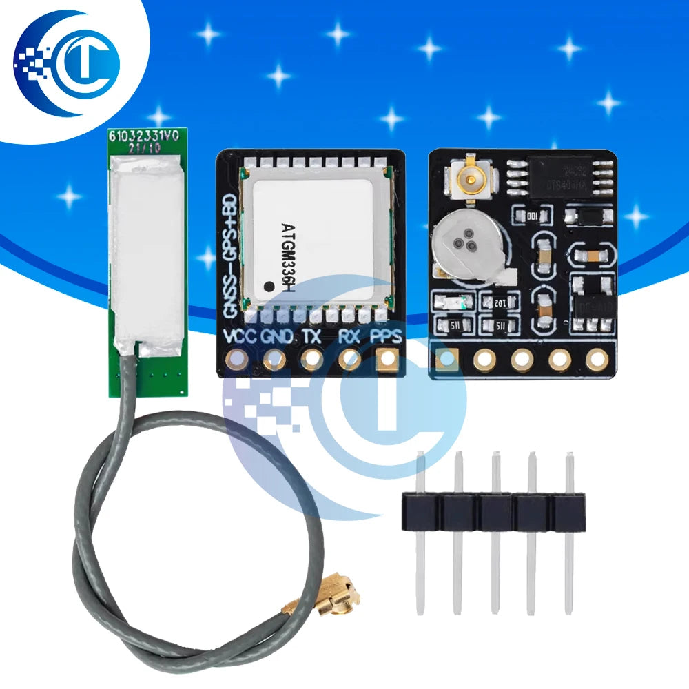 GPS+BDS Beidou dual-mode module, flight control satellite positioning navigator, ATGM336H replacement, for NEO-M8N