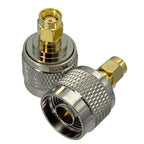 N to SMA RP-SMA Adapter Kit RF Coaxial Connector Set N Male/Female to SMA Male/Female 50 Ohm for Ham Radio