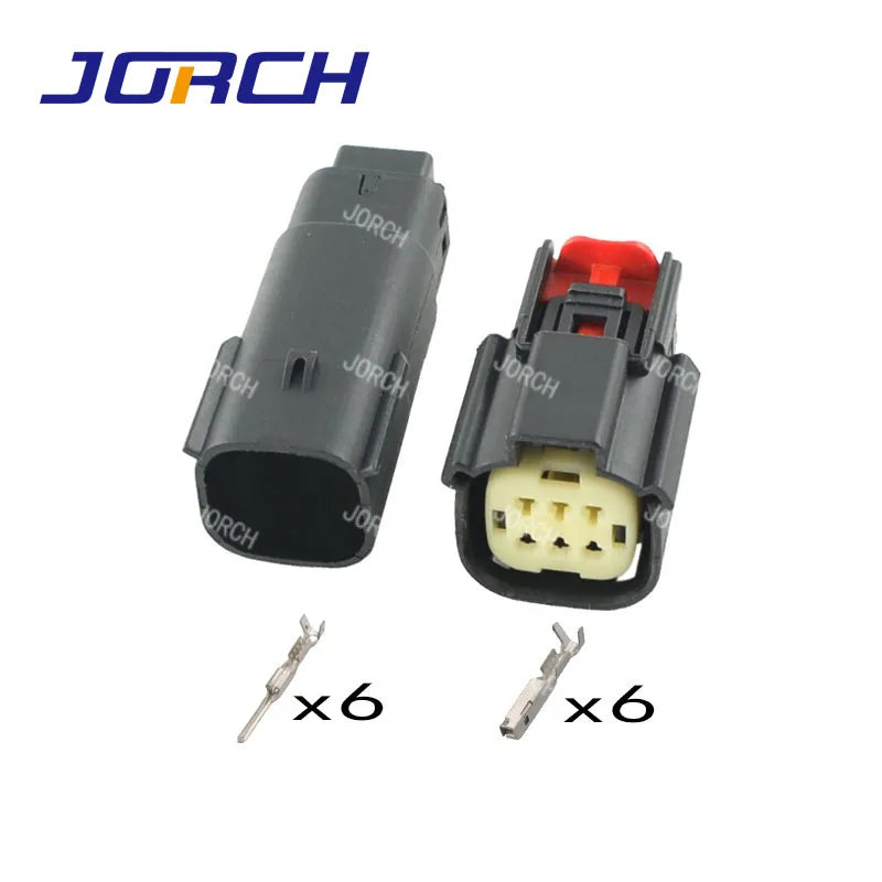 Molex 6 Pin Female Male Waterproof Automotive Connector 33472-0606 33482-0601 with terminals