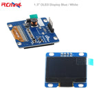 1.3" OLED Display Blue / White I2C IIC Serial 128X64 SH1106 LCD 1.3inch Screen Module for Arduino 51 MSP420 STIM32 SCR
