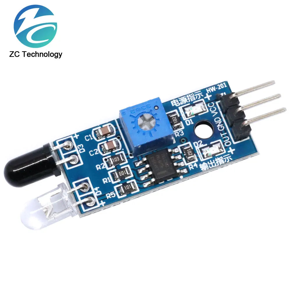 1/5/10PCS IR Infrared Obstacle Avoidance Sensor Module for arduino Smart Car Robot 3-Pin Reflective Photoelectric