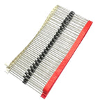 100pcs 1N5819 Rectifier Diode 1A40V Schottky Diode 40V Rectifier Diode In-line DO-41