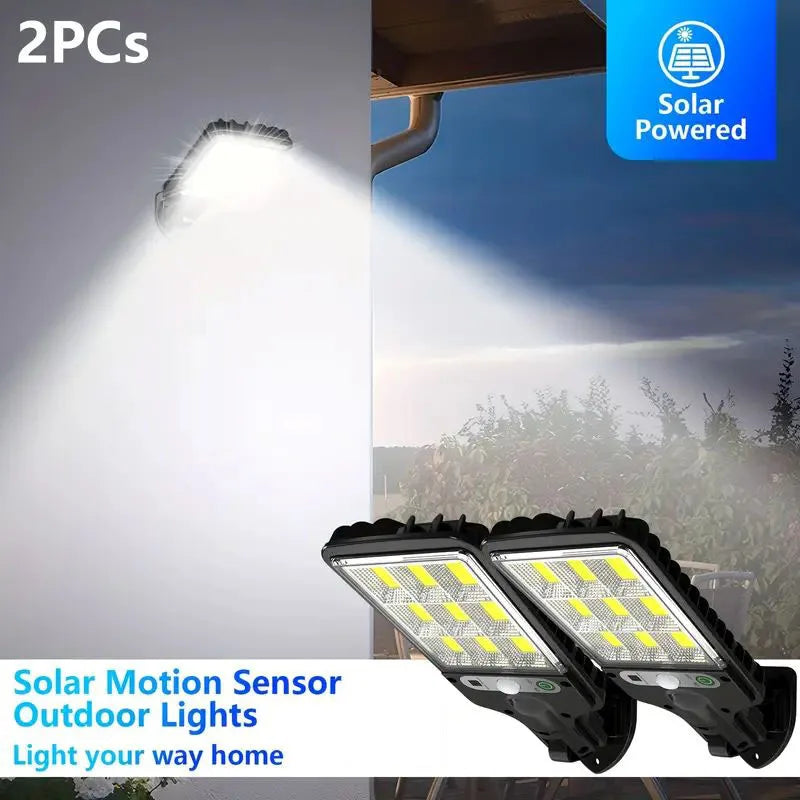 4/2/1 Solar Lights Outdoor Motion Sensor Lights Outdoor Street Lights IP65 Wall Lights Sidewalks Courtyards Garages Corridors