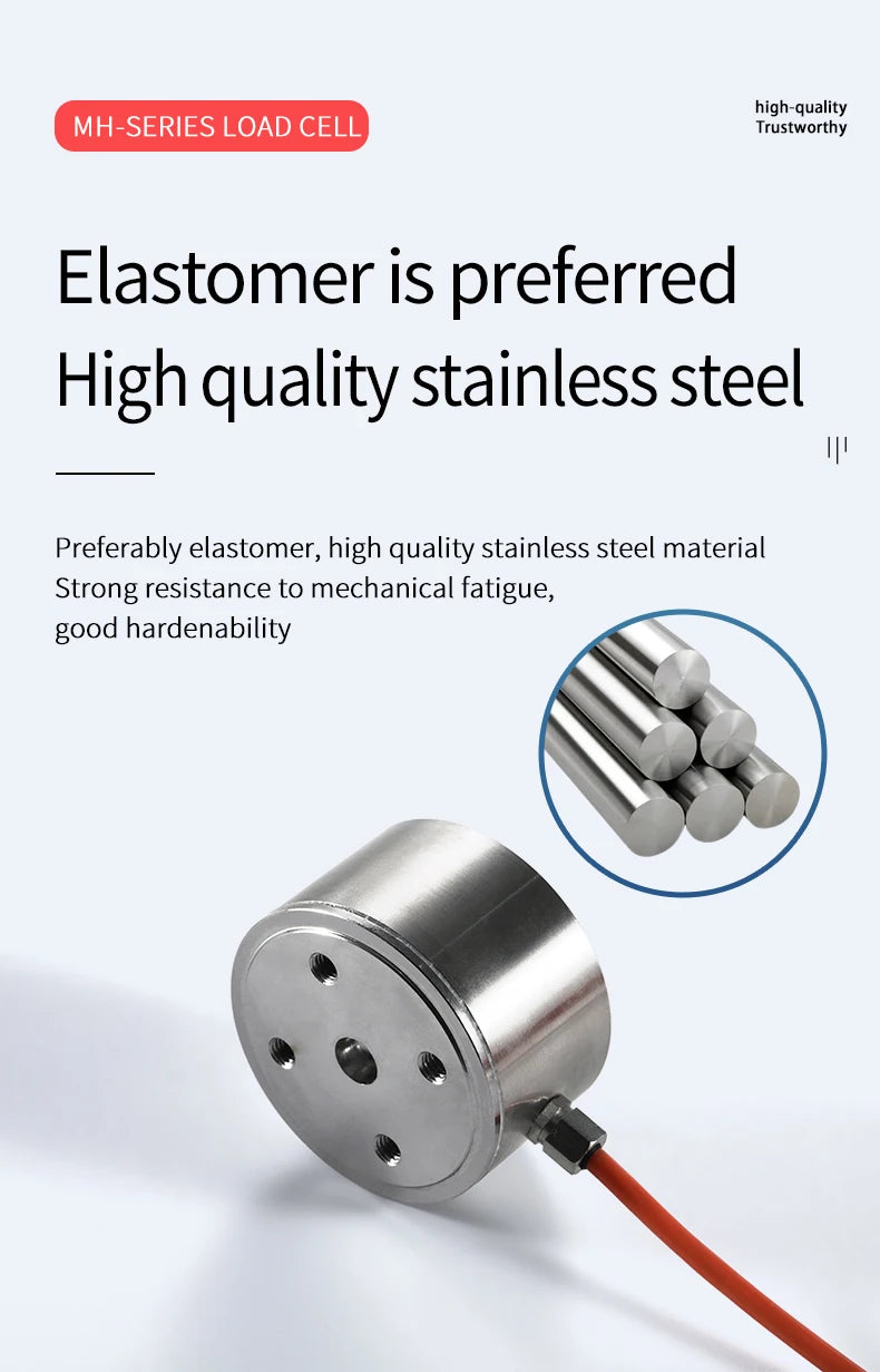 Micro Load Cell Tension Push Sensor Weight Compression Force Sensor Load Cell Weight Touch Sense System Adapts 5kg 10kg 20kg