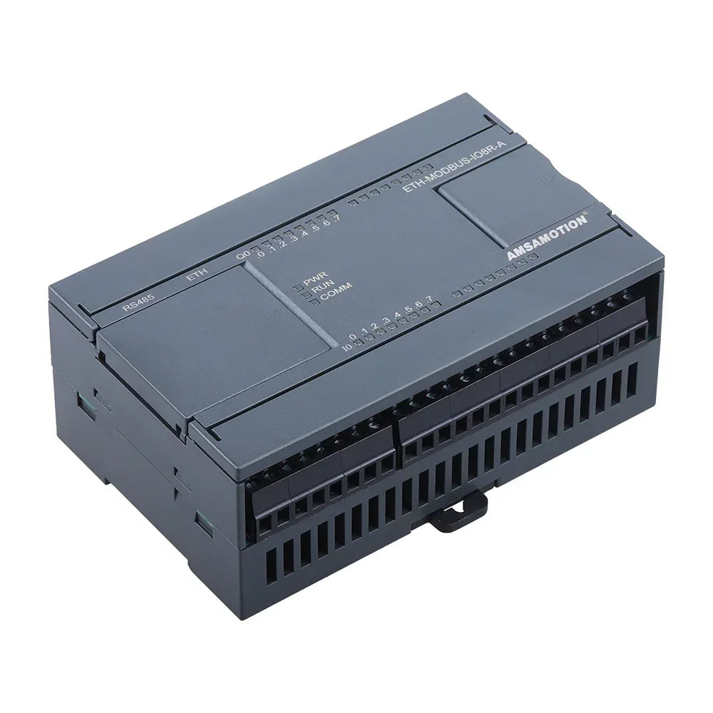 ETH-Modbus-IO8R-A  TCP RTU 8 Way Relay Ethernet Module 8I-8O 6AI-2AO Analog Input Output RS485 Communication Board Digital