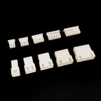 JST XH 2.54mm Connector Kit with 22AWG Pre-Crimped Silicone Cables XH2.54 Male Female Sockets Plug Housing 2 3 4 5 6 Pins
