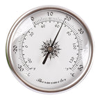 Aluminum Alloy Barometer Thermometer Hygrometer Gauge Tester Temperature Humidity Meter Precision Mechanical Home Office