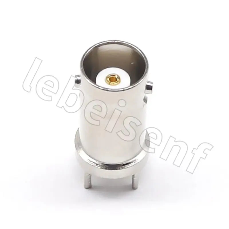 BNC-KE copper BNC/Q9 female PCB soldering board straight plug BNC connector four-legged soldering board BNC female seat 50 ohm