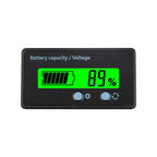 DC6-73V Battery Level Indicator Battery Remaining Charge Percentage Display Voltmeter High Precision Led Digital Display