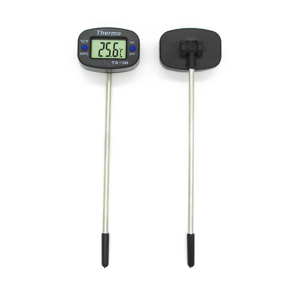 -50 ° C to 300 ° C (-58 ° F to 572 ° F) Digital Food Thermometer Probe Oven BBQ Fried Oil Temperature Gauge Test Water Chocolate