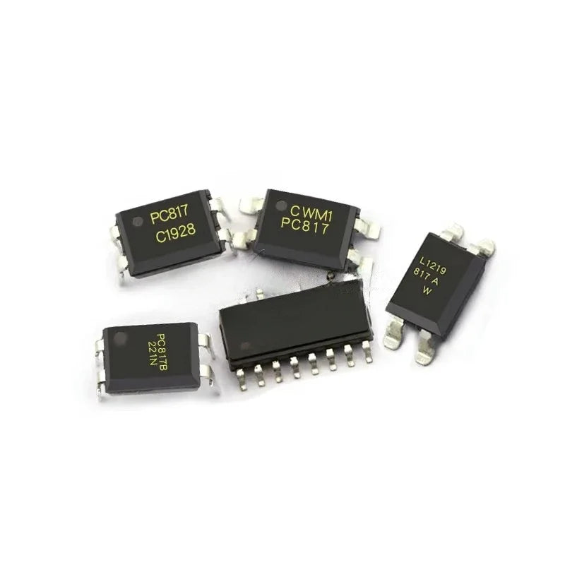 10pcs PC817B EL817C PC817A PS2501 PS2801 PC817C PC817 SOP-4 DIP-4 SOP-16 Transistor Output Optocoupler