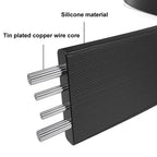 65W USB 1 to 2 Fast Charging Elbow Computer Extension Cord Flat Data Cable Mobile Phone Car Expander Carplay Splitter 10/20cm