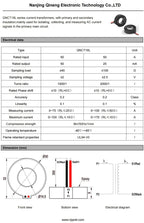 Current Transformer CT QNCT16L 10A 10mA 20A 20mA 30A 30mA 50A 50mA 2000:1 10A 5mA 20A 10mA 100A Micro Current Transducer Sensor