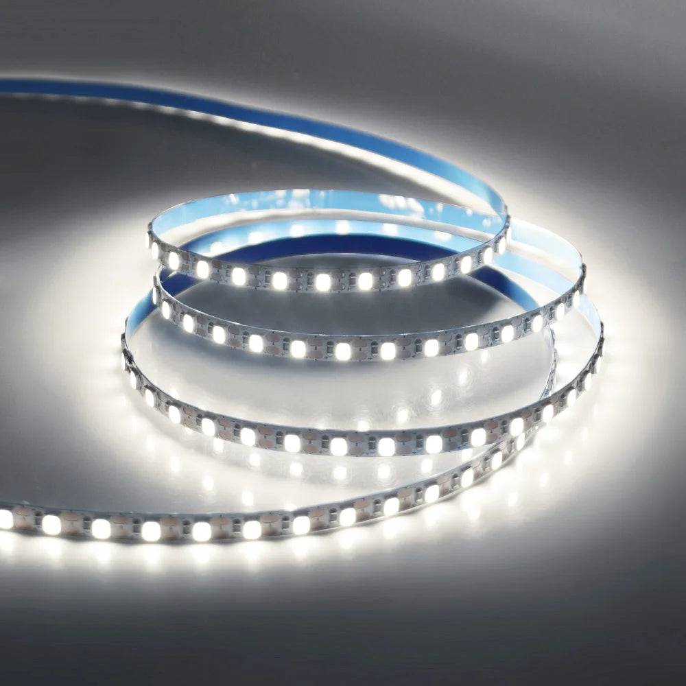 5V 2835 LED Strip Light Ultra Thin 3mm 5mm PCB 1 LED Cut 2835 120LEDs/m 8mm Flexible Tape IP21 Not Waterproof Warm Natural White