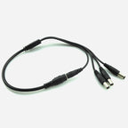 12V DC Power Supply 1 Female to 2 3 4 5 8 Male way Splitter Plug extension Cable cord connector 5.5*2.1mm for Led strip light