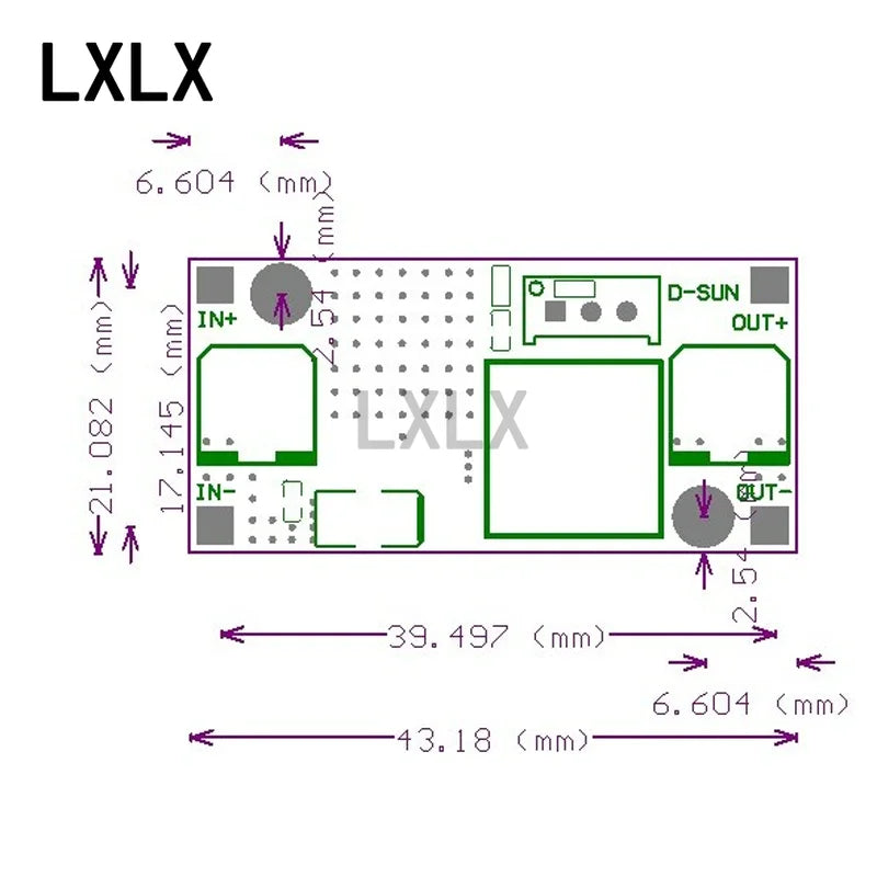 10PCS LM2596 DC - DC Buck Converter Voltage Regulator 3.0-40V to 1.5-35V Buck Converter Power Supply Step Down Module 2596